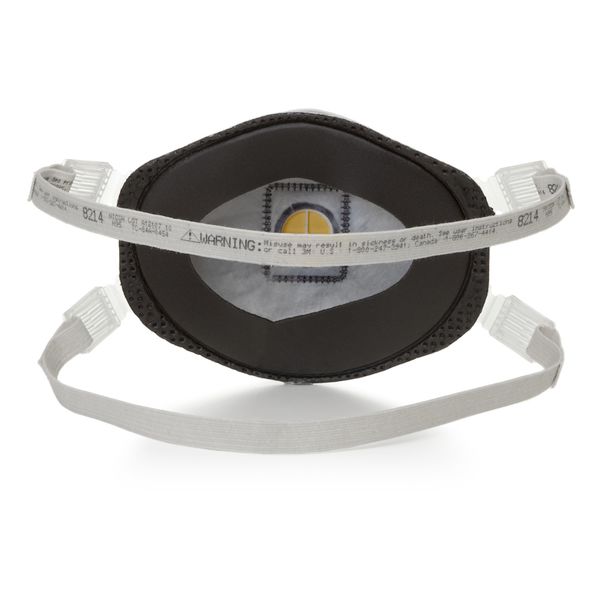 N95 Disposable Respirator w/ Valve, Universal, White, PK10