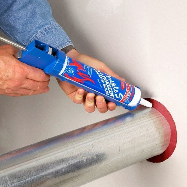 Fire Barrier Sealant, 20 oz., Red