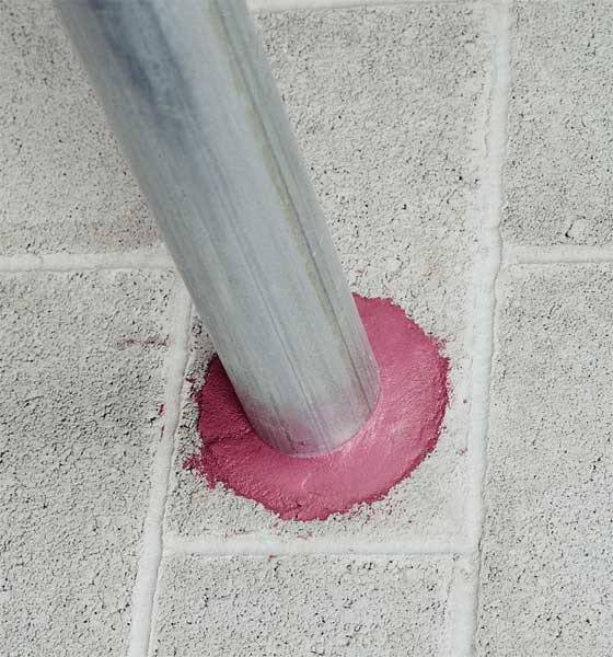 Fire Barrier Sealant, 10.1 oz., Red