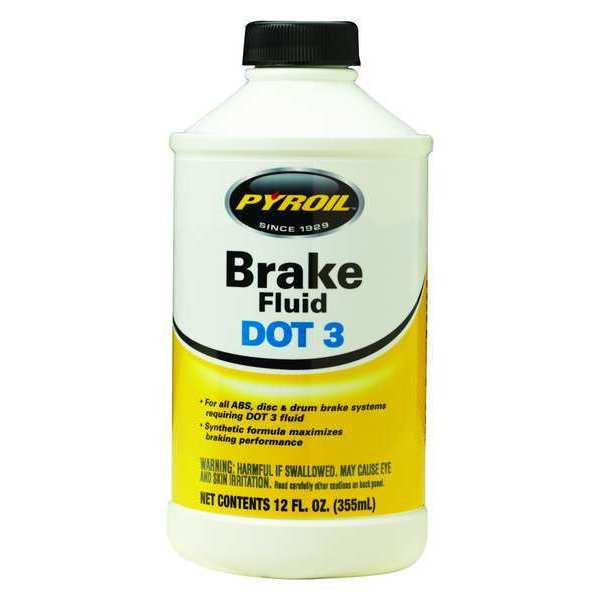 12 oz. - Brake Fluid - Plastic Bottle