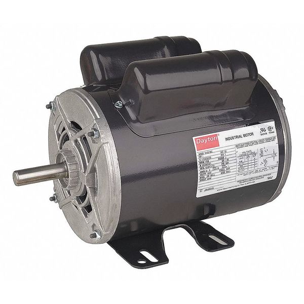 Capacitor-Start/Run General Purpose Motor, 3/4 HP, 115/208-230V AC Voltage, 56 Frame