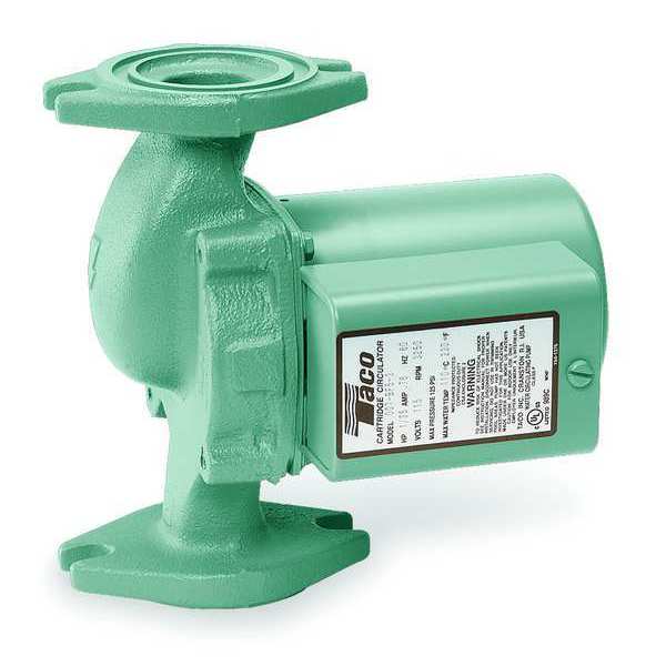 Hydronic Circulating Pump, 1/25 hp, 115V, 1 Phase, Flange Connection