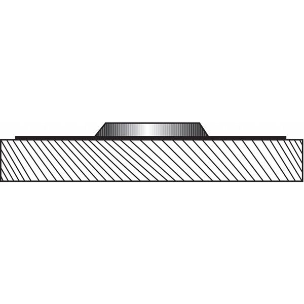 Arbor Mount Flap Disc, 3in, 120, Fine