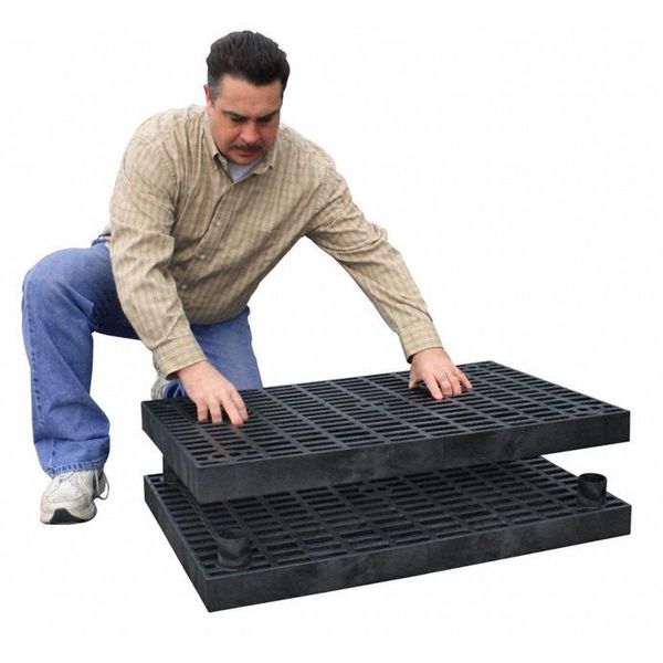 Work Platform Add On Unit, Stackable, Plastic