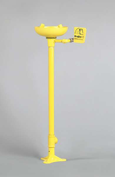 Pedestal Mounted Eyewash Station Plastic