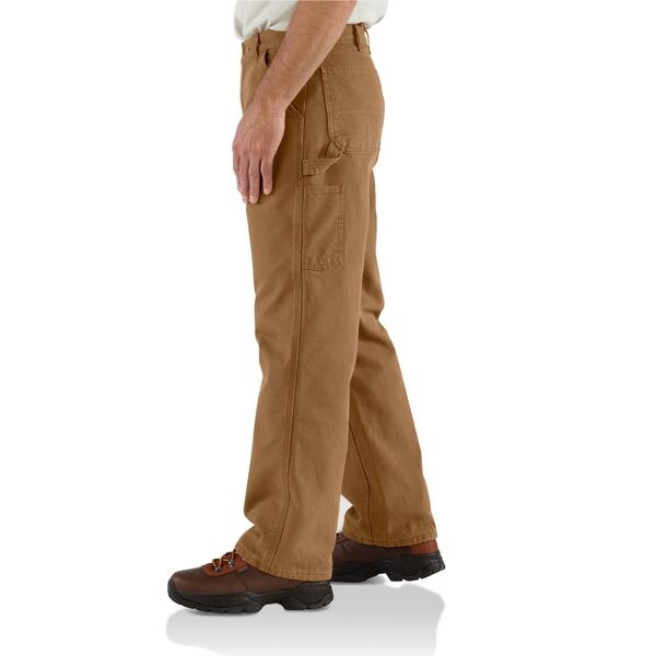 Work Pants, Washed Brown, Size38x32 In