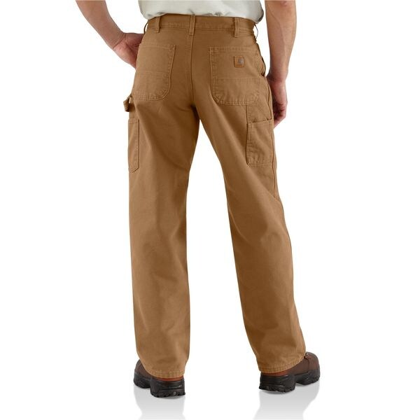 Work Pants, Washed Brown, Size38x32 In