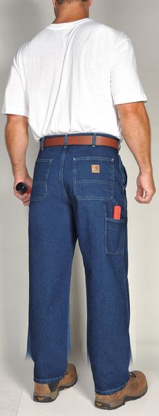 Work Pants, Darkstone, Size 46x30 In