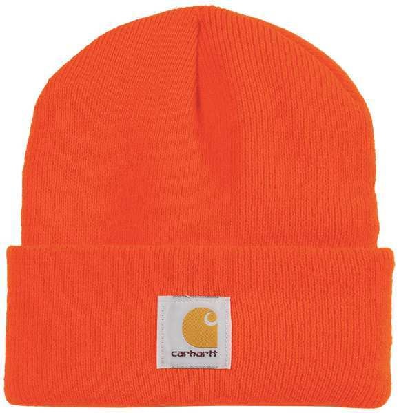 Knit Cap, Bright Orange, Universal