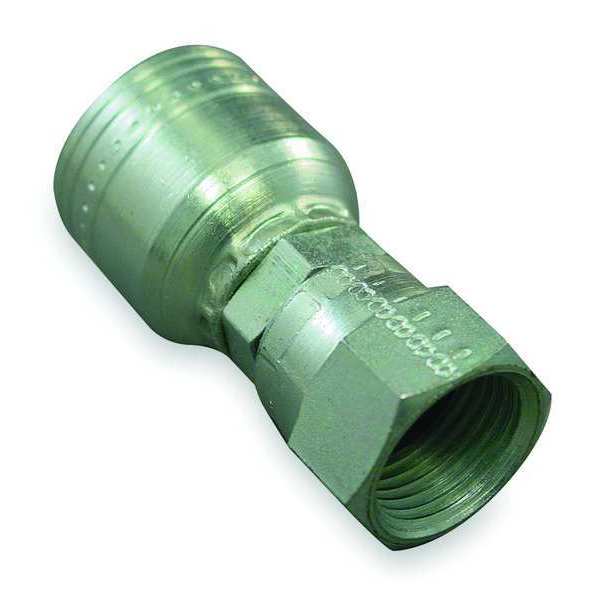 Hydraulic Hose Fitting, Crimpable