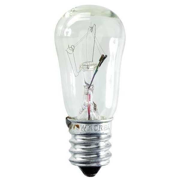 GE LIGHTING 6.0W, S6 Incandescent Light Bulb