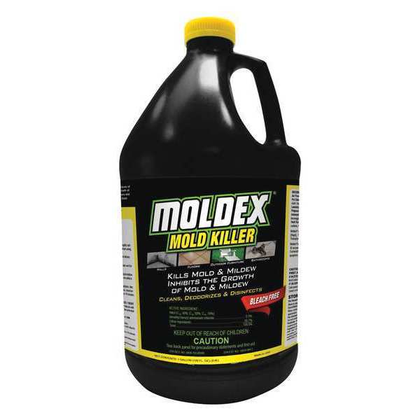 Mold Mildew Stain Remover, Bottle, 1 gal, Ready to Use