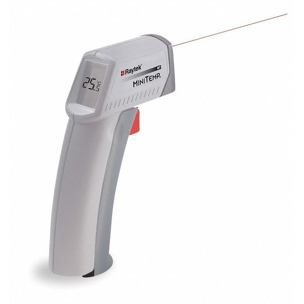 Infrared Thermometer, LCD, 0 Degrees  to 750 Degrees F, Single Dot Laser Sighting