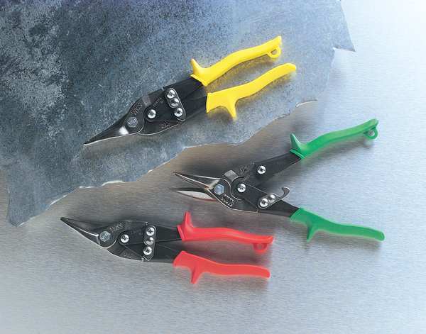 9-3/4 in. x 1-1/2 in. Molybdenum Steel Jaw Left/Right/Straight Aviation Snip