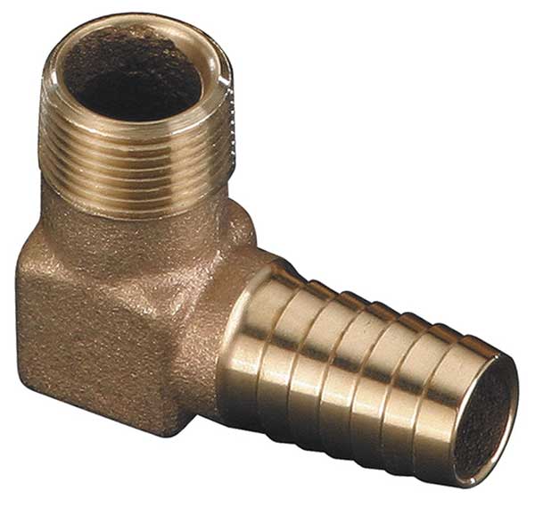 Hydrant Elbow, Lead Free, 3/4 In Male