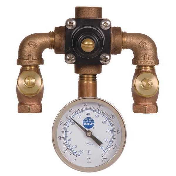 Mixing Valve, Bronze, 7 gpm