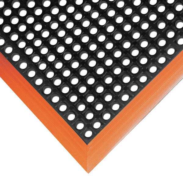 Antifatigue Mat, 26 In W x 3 ft 4 in L, 7/8 In Thick