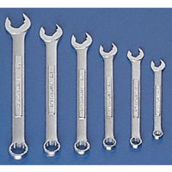 Combo Wrench Set, Ratchet OE, 8-14mm, 6 Pc