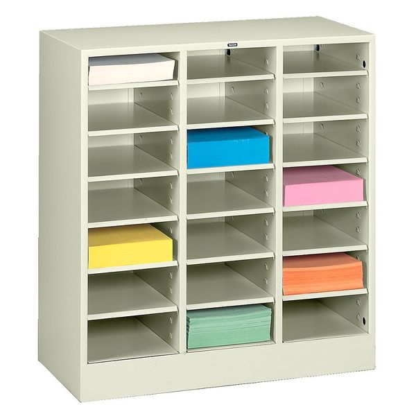 Literature Sorter 21 Compartments, 30-5/8