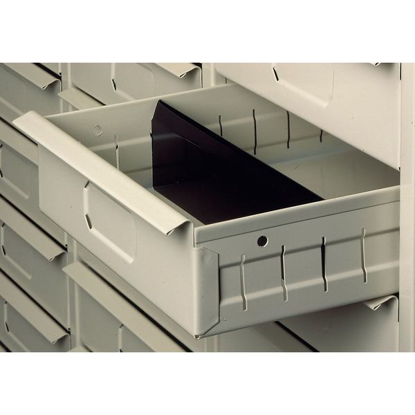Dividers, For 30 Drawer, Blk, PK30