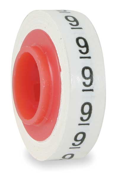 Wire Markr Refill, Preprintd, Self-Adhesiv, SDR-9