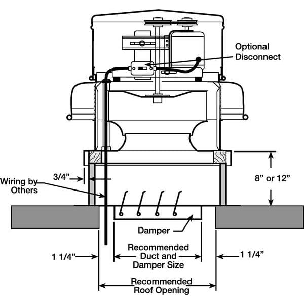 Downblast Less Drive Package, 13-3/4In