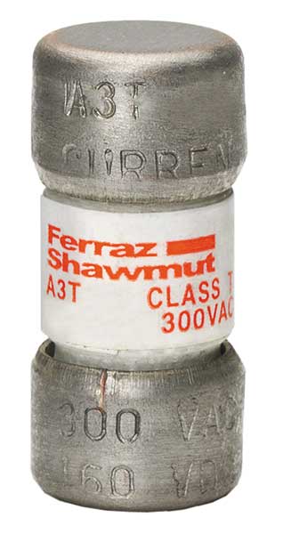 Fuse, Very Fast Acting, 3 A, A3T Series, 300V AC, 160V DC, 7/8