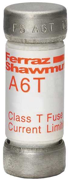 Fuse, Very Fast Acting, 3 A, A6T Series, 600V AC, 300V DC, 1-1/2