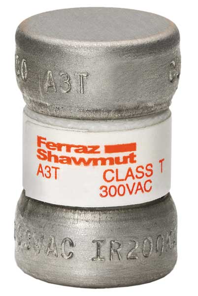 Fuse, Very Fast Acting, 35 A, A3T Series, 300V AC, 160V DC, 7/8