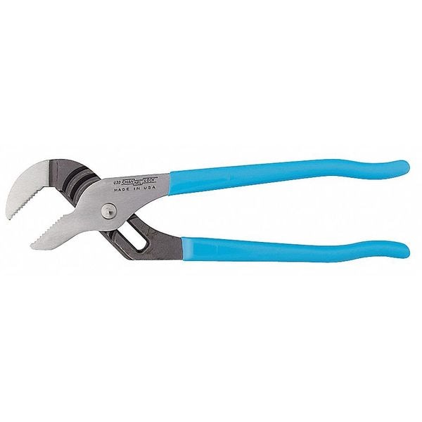 4 1/2 in Straight Jaw Tongue and Groove Plier, Serrated