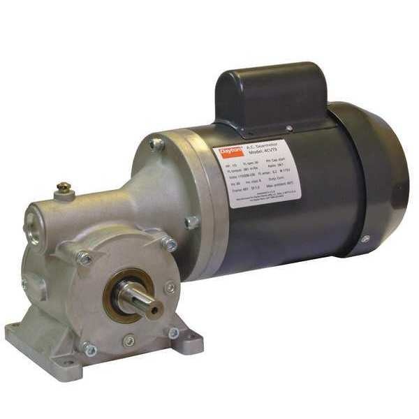 AC Gearmotor, 299.0 in-lb Max. Torque, 45 RPM Nameplate RPM, 115/208-230V AC Voltage, 1 Phase