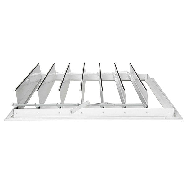 36 in Whole House Fan Premium Ceiling Shutter / Ceiling Shutter