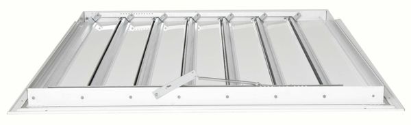 36 in Whole House Fan Premium Ceiling Shutter / Ceiling Shutter