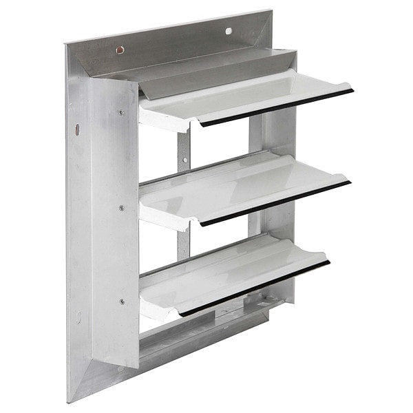 30 in Backdraft Damper / Wall Shutter, 30-1/2 in x 30-1/2 in