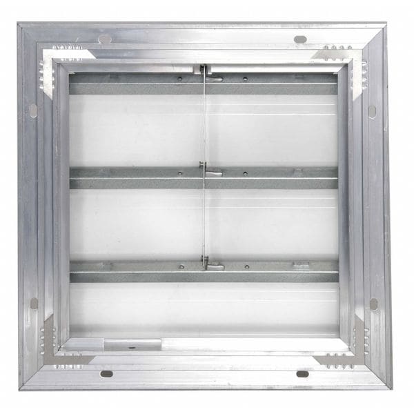 30 in Backdraft Damper / Wall Shutter, 30-1/2 in x 30-1/2 in