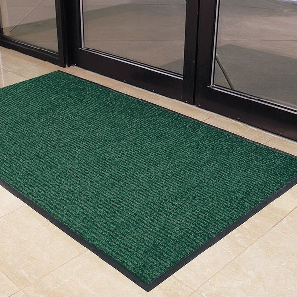 Entrance Mat, Hunter Green, 4 ft. W x 8 ft. L