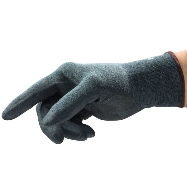 Cut Resistant Coated Gloves, A4 Cut Level, Nitrile, M, 1 PR