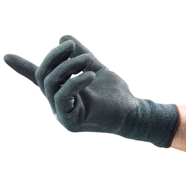 Cut Resistant Coated Gloves, A4 Cut Level, Nitrile, 2XL, 1 PR