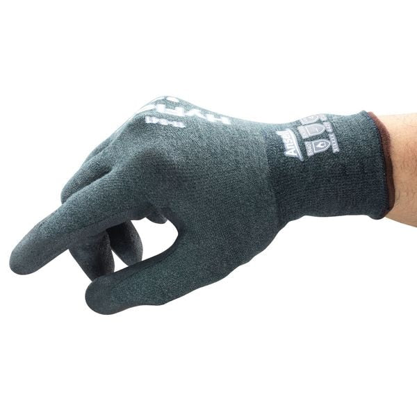 Cut Resistant Coated Gloves, A4 Cut Level, Nitrile, 2XL, 1 PR