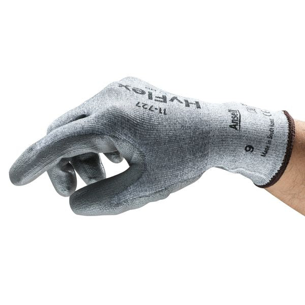 Cut Resistant Coated Gloves, A2 Cut Level, Polyurethane, XS, 1 PR