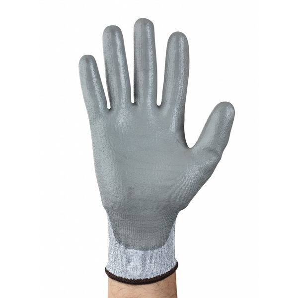 Cut Resistant Coated Gloves, A2 Cut Level, Polyurethane, M, 1 PR