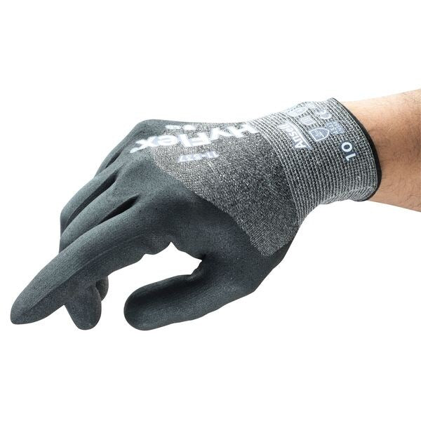 Cut Resistant Coated Gloves, A2 Cut Level, Nitrile, XL, 1 PR