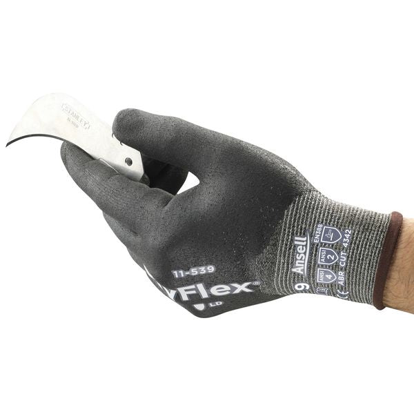 Cut Resistant Coated Gloves, A2 Cut Level, Nitrile, XL, 1 PR