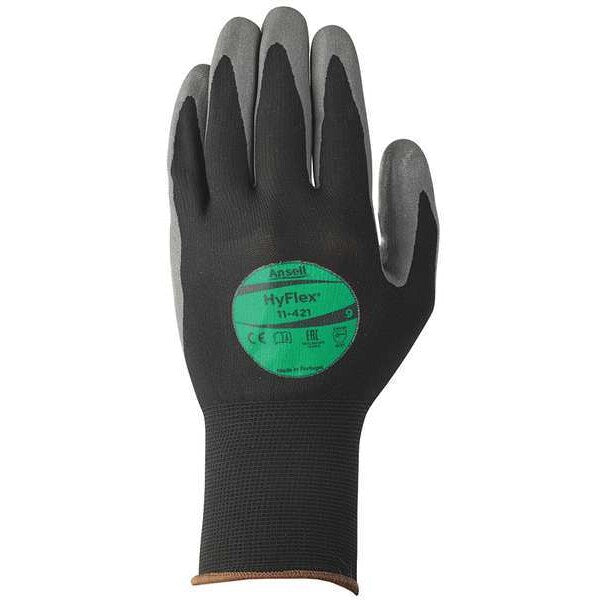 Cut Resistant Coated Gloves, A1 Cut Level, Polyurethane, 9, 1 PR