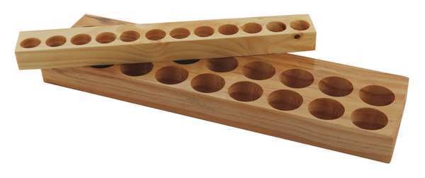 Wooden Collet Holding Tray, ER11, Holds 13