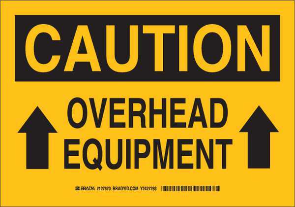 Caution Sign, 7X10