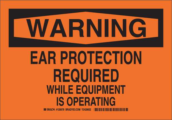 Warning Sign, 7X10