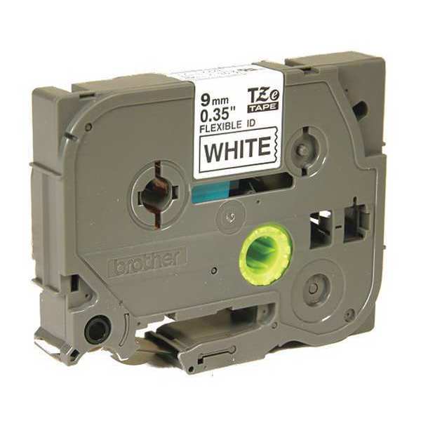 Label Tape Cartridge, Black/White, 23/64