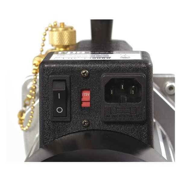 Vacuum Pump, 4.0 cfm, 1/2 HP, 10 Microns