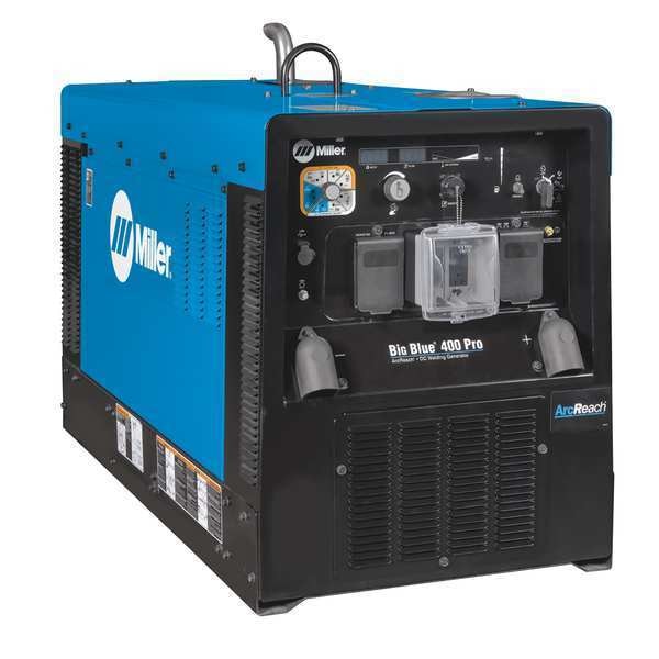 Engine Driven Welder, Big Blue(R) 400 Pro Series, Electric Start, 24.7 hp, Diesel, 12,000 W Peak